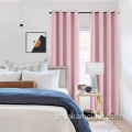 Cortinas blackout rosa de 84 &quot;de comprimento